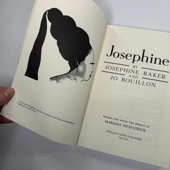Josephine PB Book By Josephine Baker and Jo Bouillon Biography Vintage - Picture 5 of 8